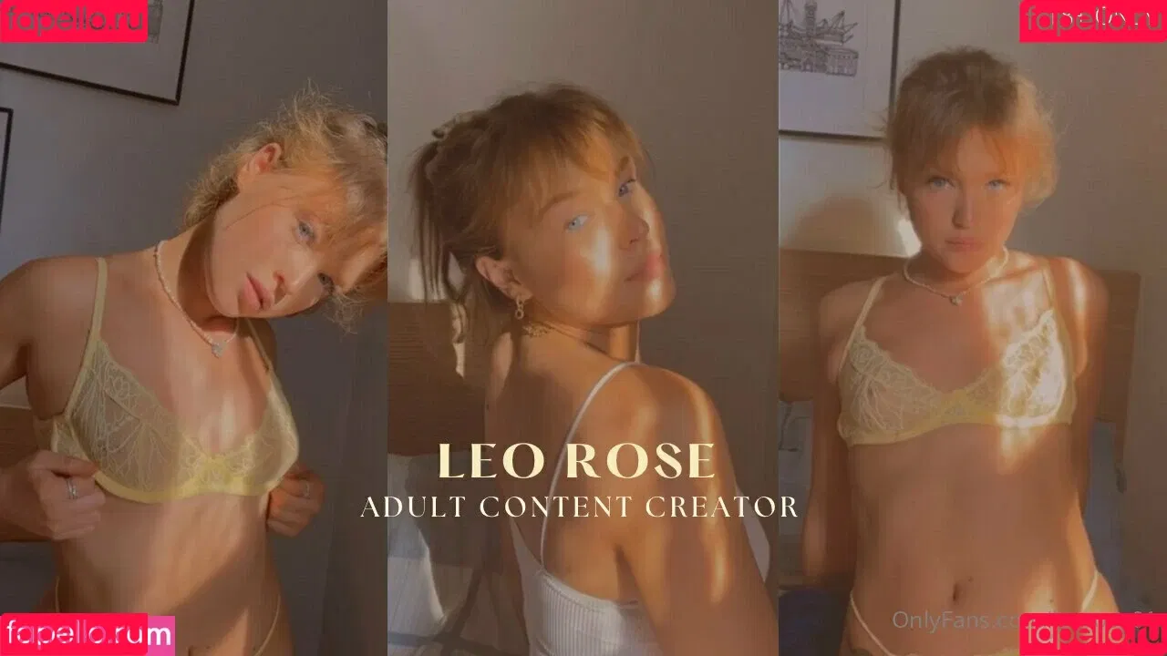 Leo Rose Onlyfans Photo Gallery 