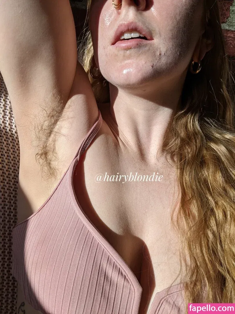 Hairyblondie Onlyfans Photo Gallery 