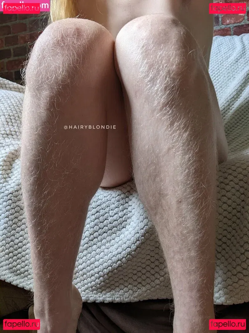 Hairyblondie Onlyfans Photo Gallery 