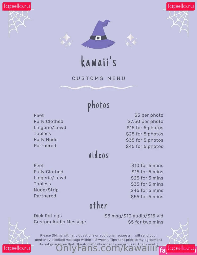 kawaiiinquisitor Onlyfans Photo Gallery 