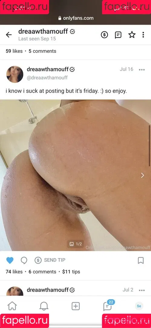 Dreaawthamouff Onlyfans Photo Gallery 