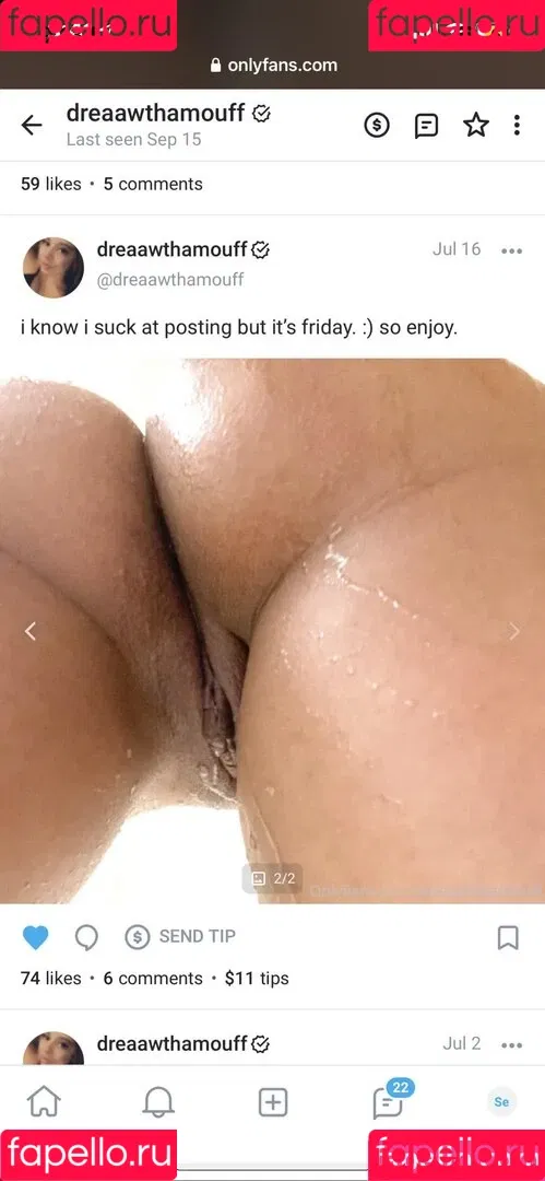 Dreaawthamouff Onlyfans Photo Gallery 