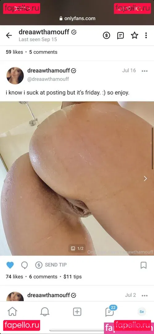 Dreaawthamouff Onlyfans Photo Gallery 