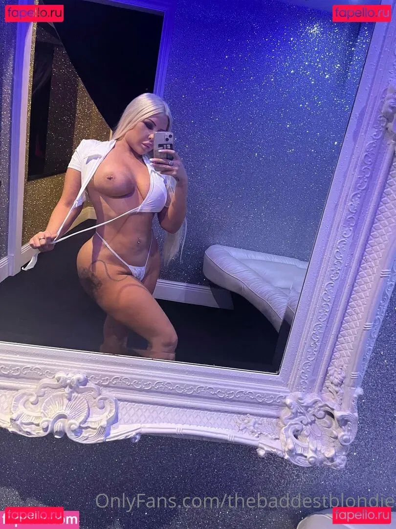 thebaddestblondie Onlyfans Photo Gallery 