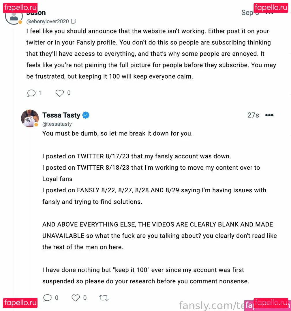 tessatasty Onlyfans Photo Gallery 