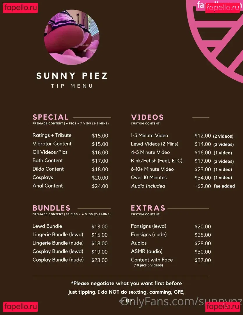 sunnypz Onlyfans Photo Gallery 