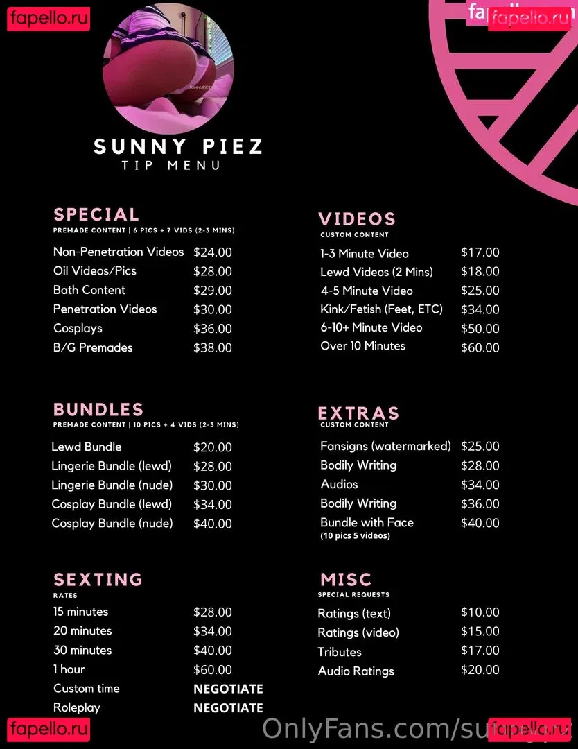 sunnypz Onlyfans Photo Gallery 