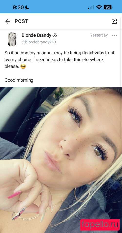blondebrandy269 Nude Onlyfans Photo 12