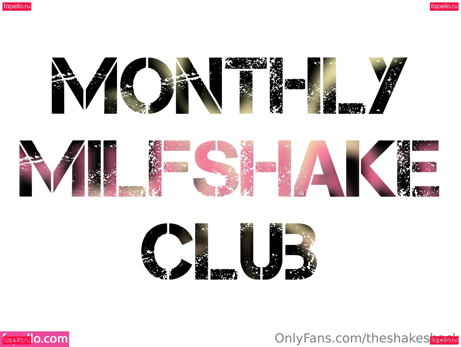 theshakeshack Onlyfans Photo Gallery 