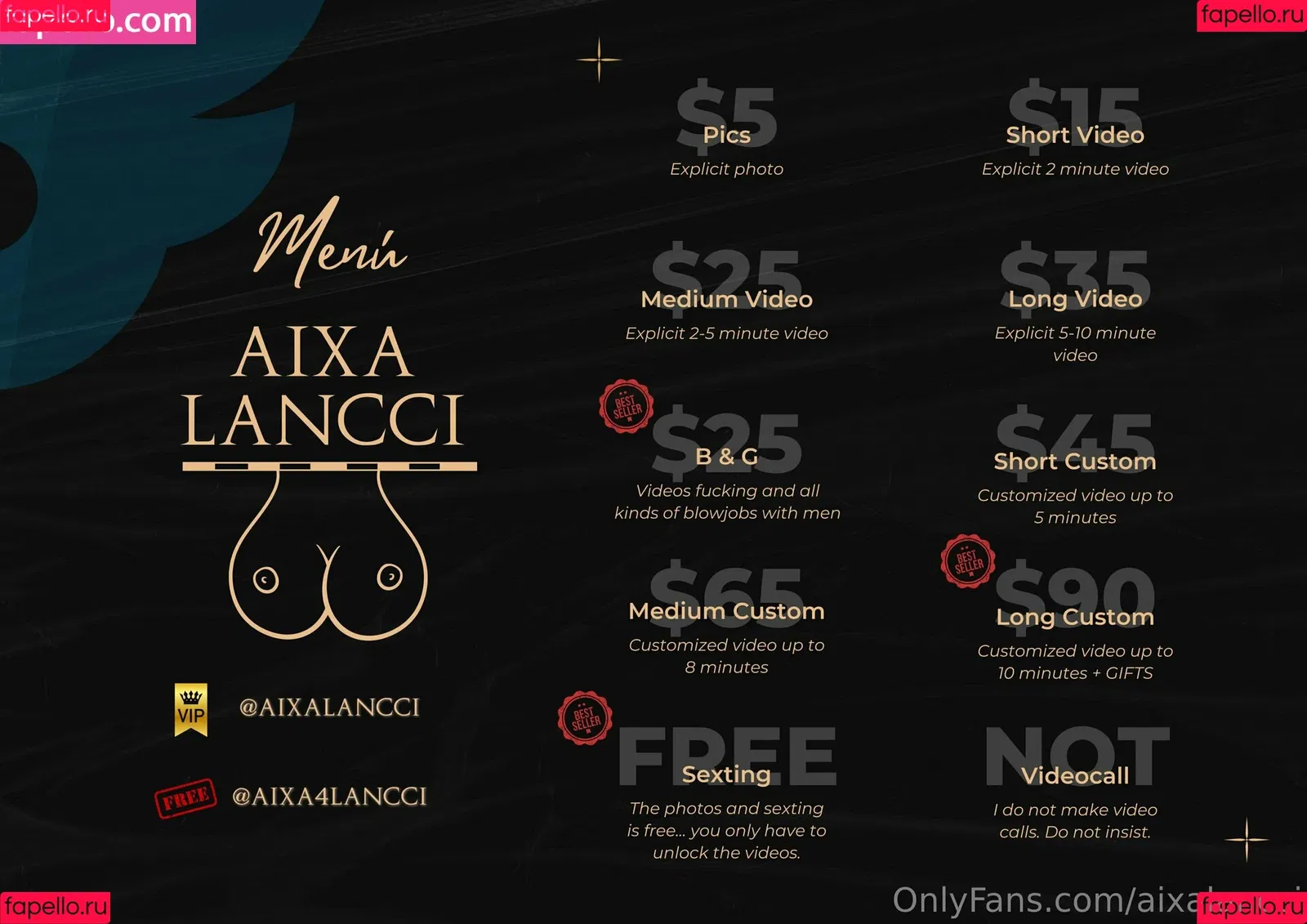 aixalancci Onlyfans Photo Gallery 