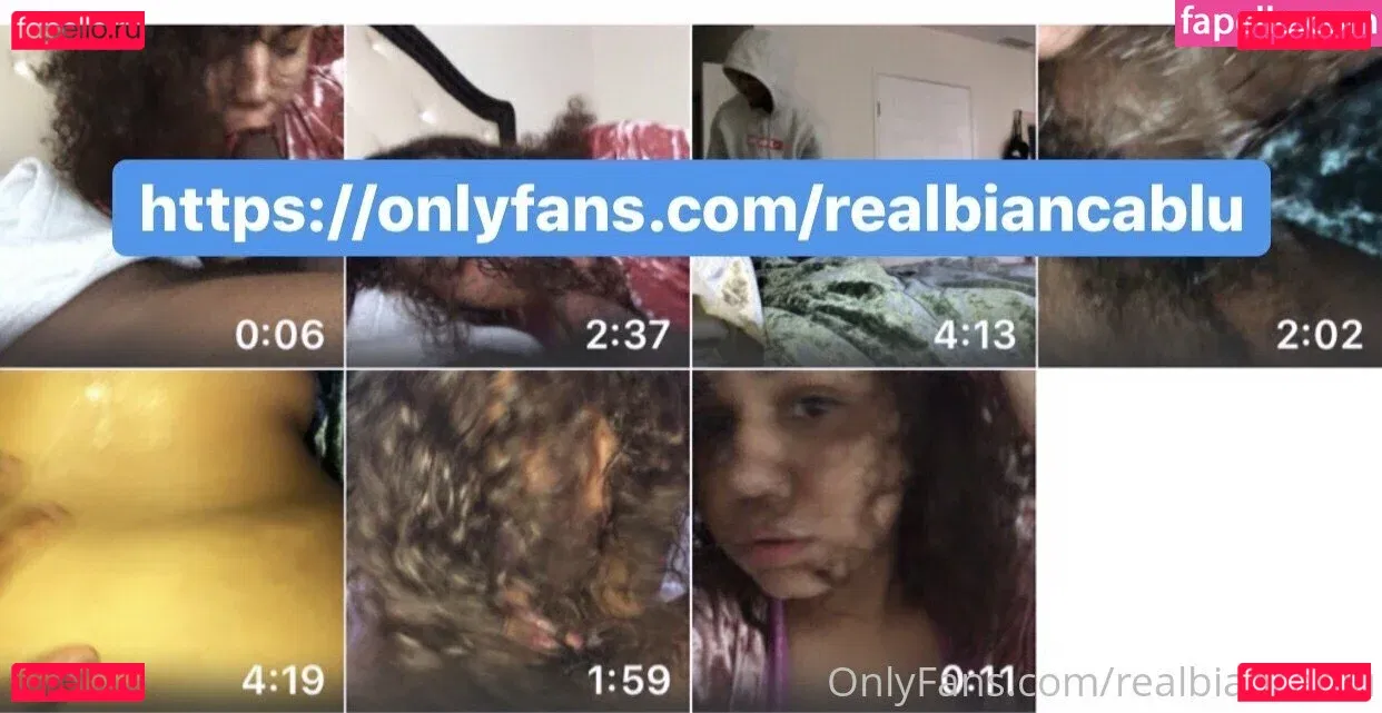 realbiancablu Onlyfans Photo Gallery 