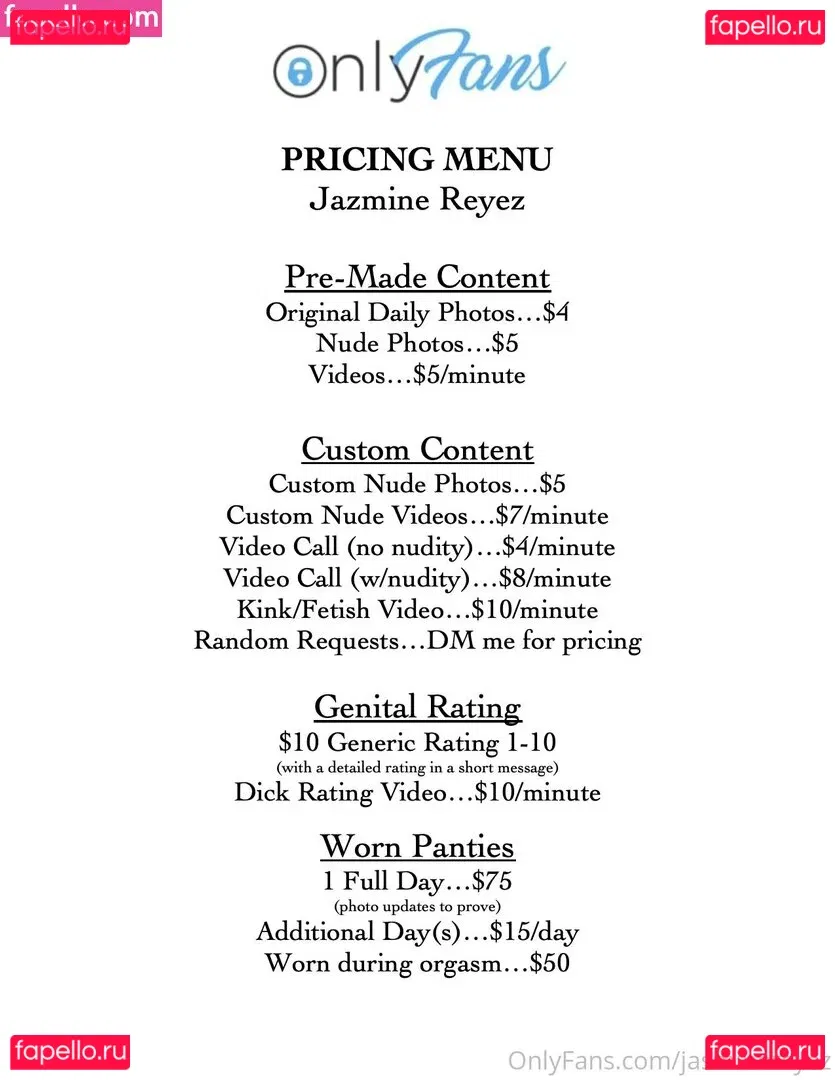 jasminereyez Onlyfans Photo Gallery 