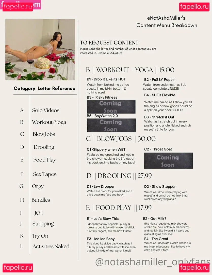 Notashamiller Onlyfans Photo Gallery 