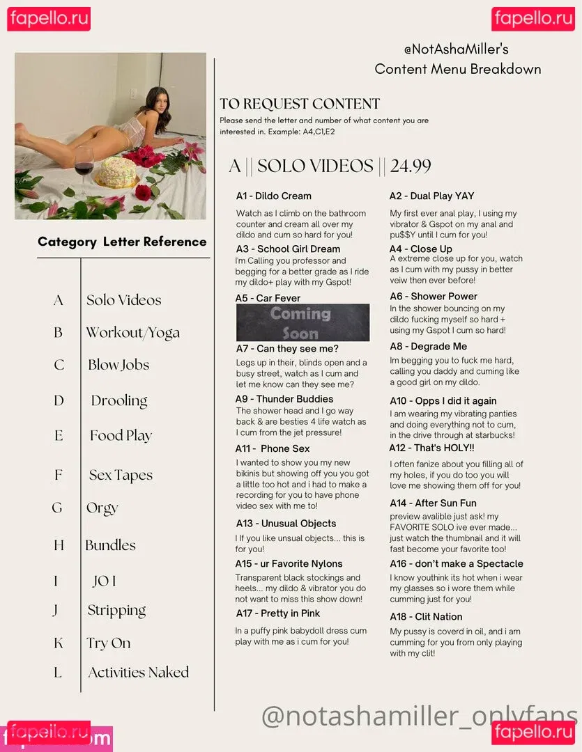 Notashamiller Onlyfans Photo Gallery 