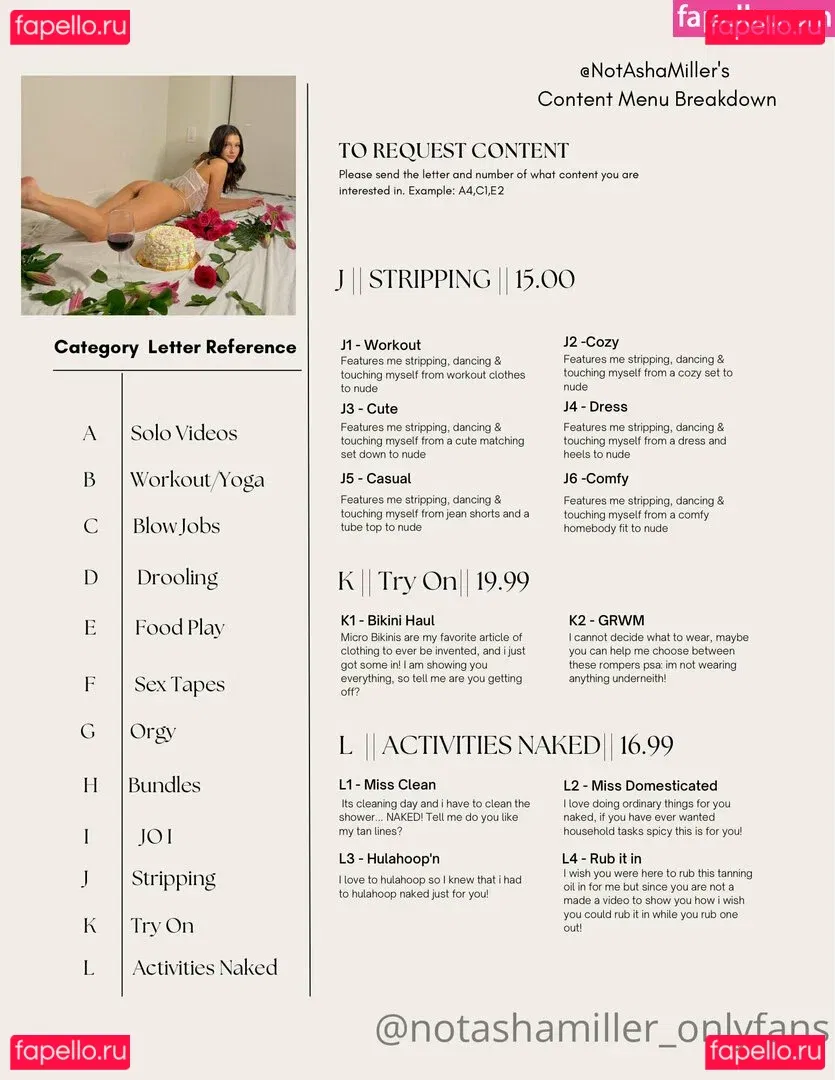 Notashamiller Onlyfans Photo Gallery 