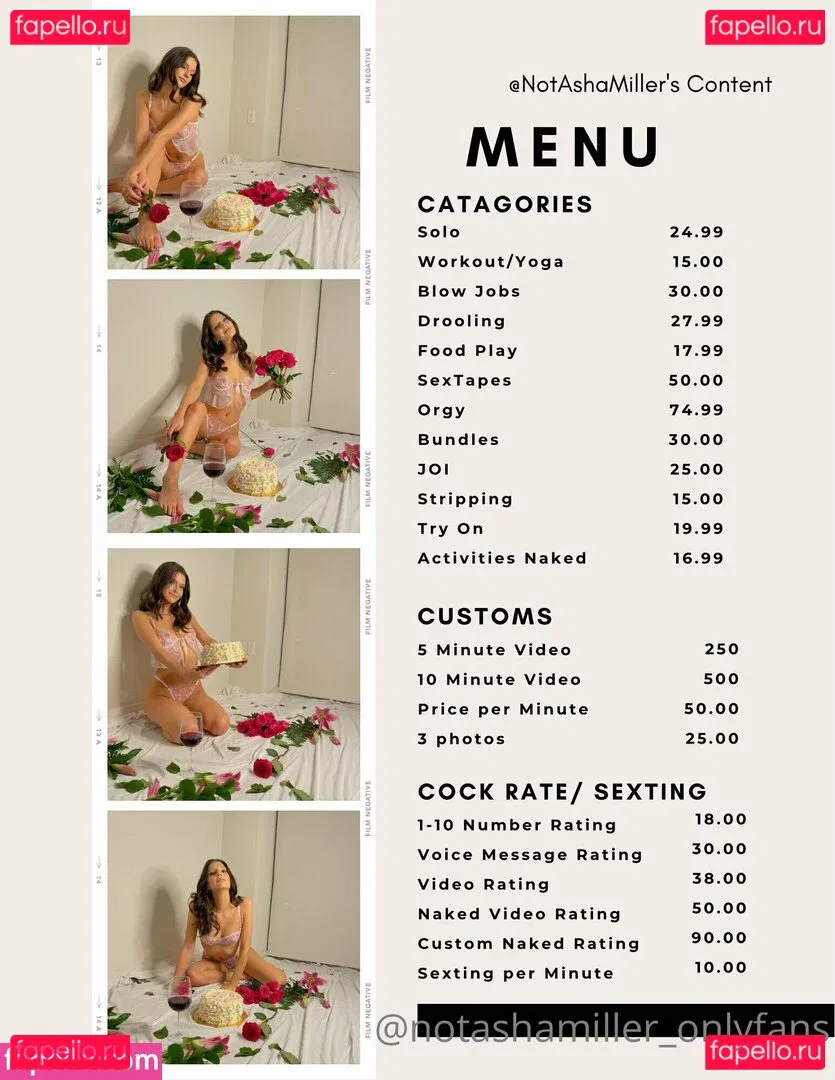 Notashamiller Onlyfans Photo Gallery 