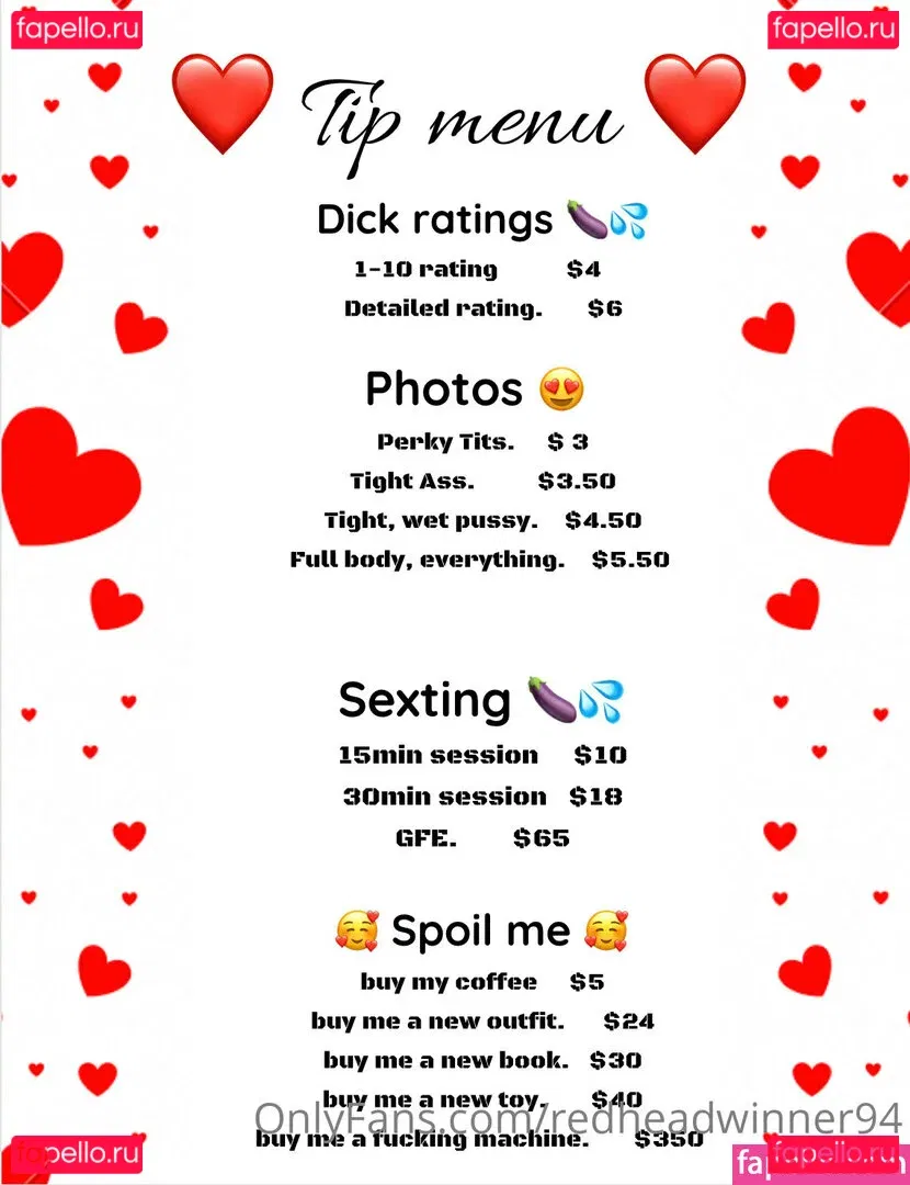 redheadwinner94 Onlyfans Photo Gallery 