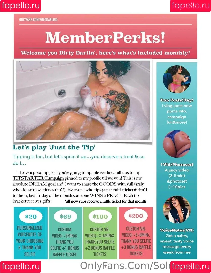solodarling Onlyfans Photo Gallery 