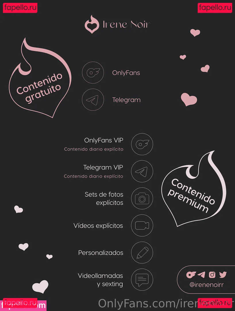 irenenoirr Onlyfans Photo Gallery 