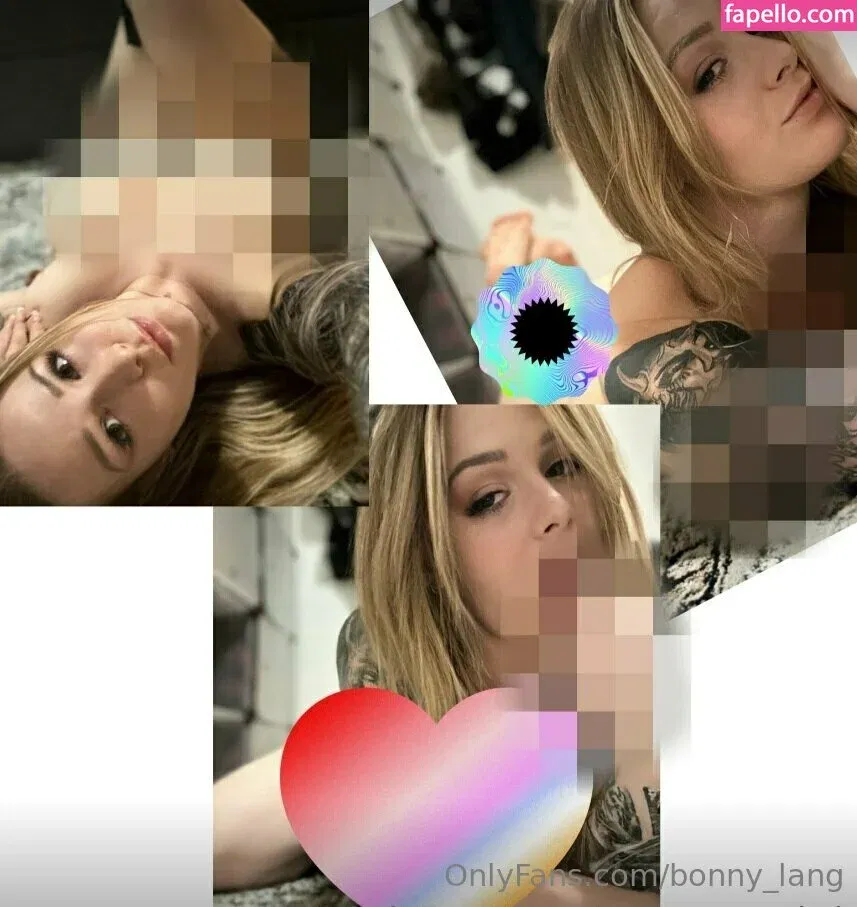 Bonny Lang Onlyfans Photo Gallery 