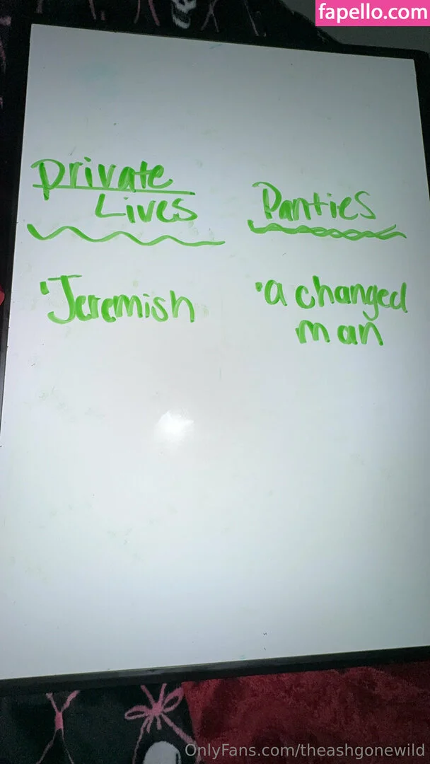 theashgonewild Onlyfans Photo Gallery 