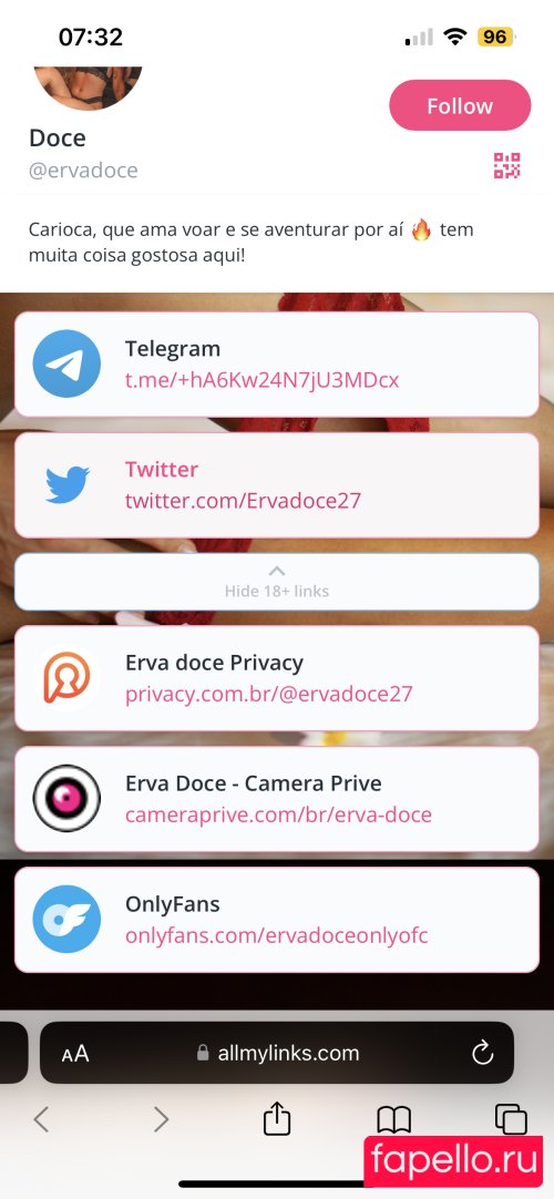 Erva Doce Nude Onlyfans Photo 3