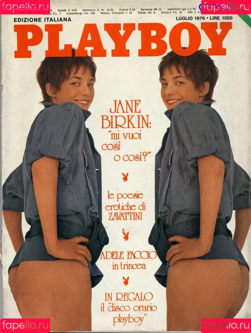 Jane Birkin Onlyfans Photo Gallery 
