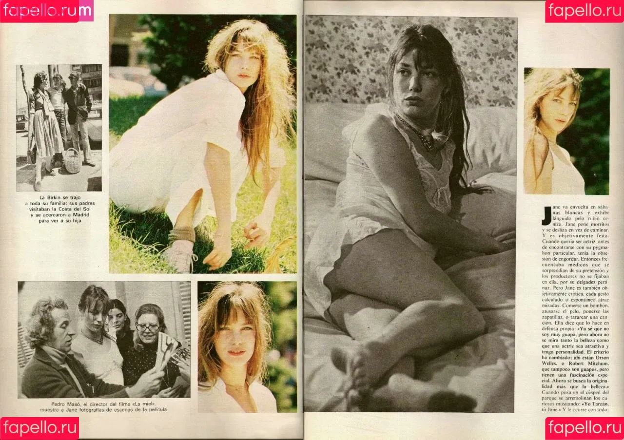 Jane Birkin Onlyfans Photo Gallery 