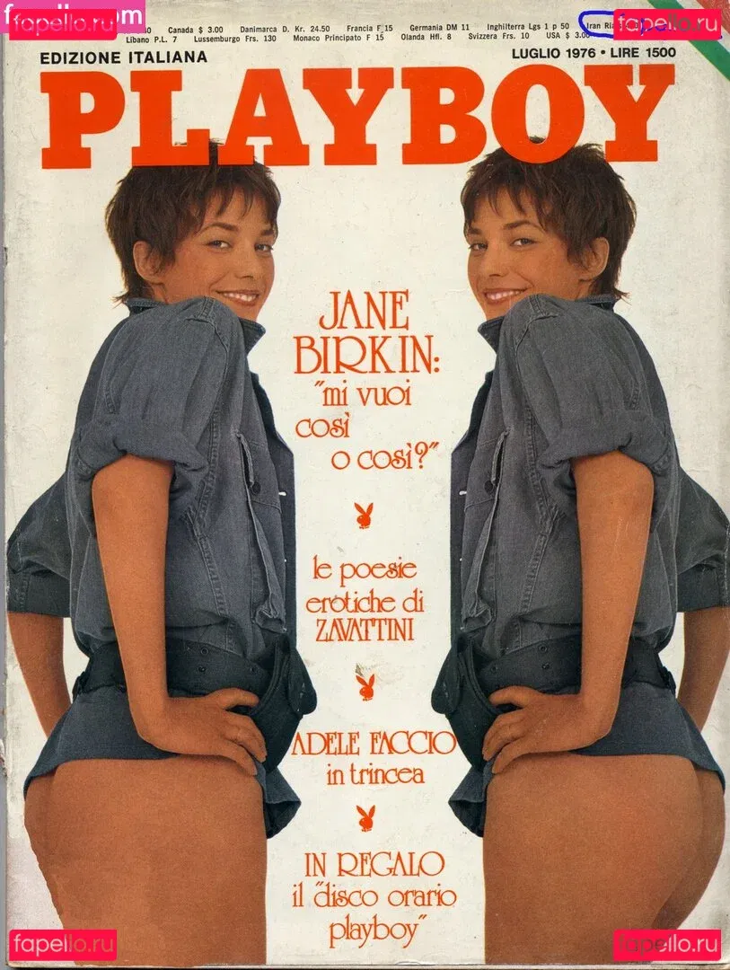 Jane Birkin Onlyfans Photo Gallery 