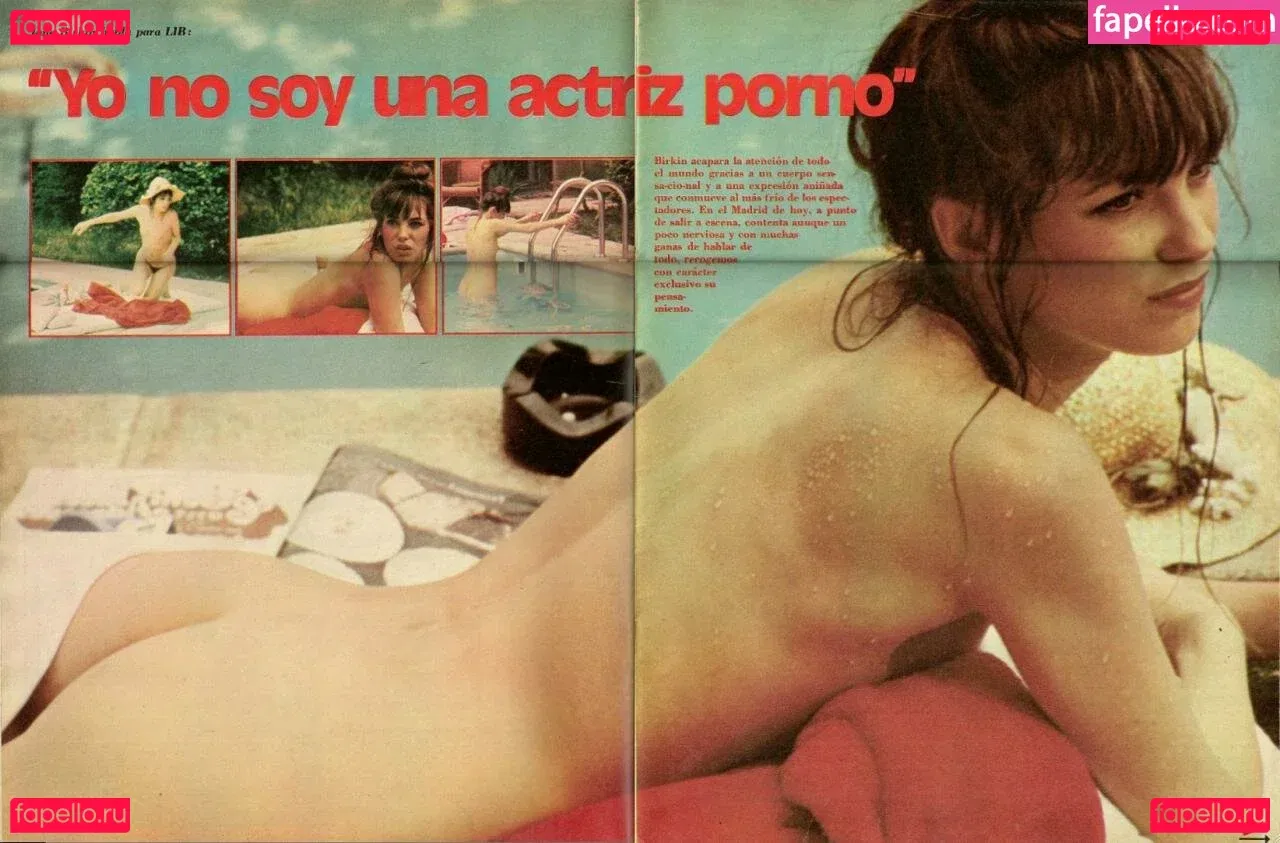 Jane Birkin Onlyfans Photo Gallery 