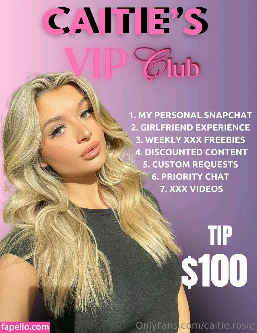 Caitie.rosie Onlyfans Photo Gallery 