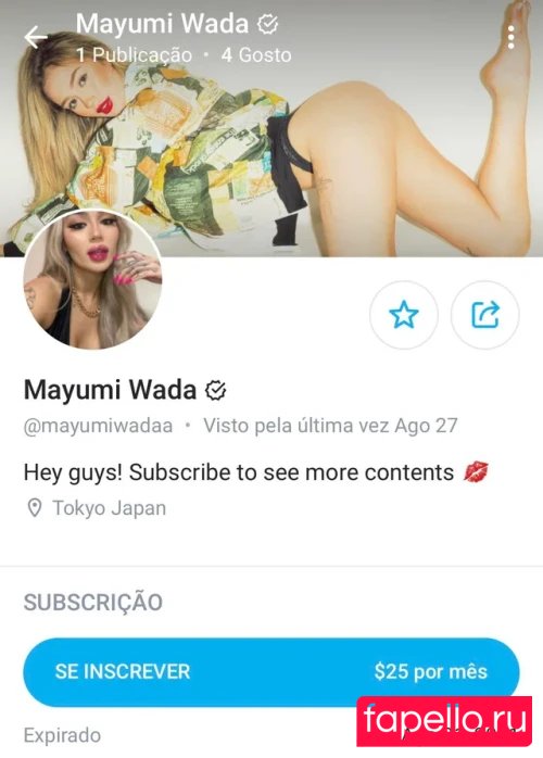 Mayumi Wada Nude Onlyfans Photo 51