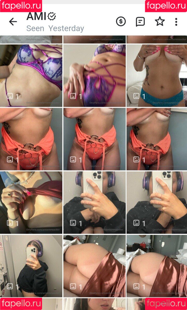amiemmaadler Onlyfans Photo Gallery 