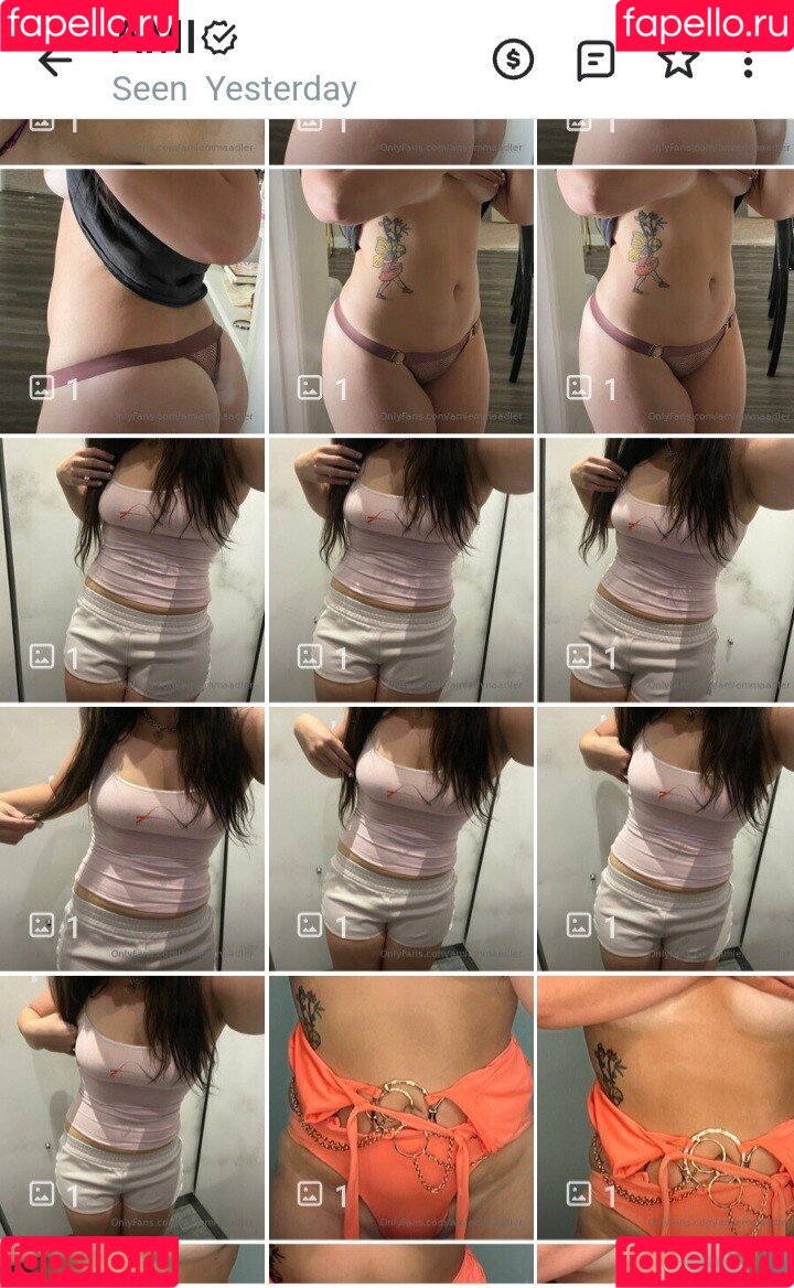 amiemmaadler Onlyfans Photo Gallery 