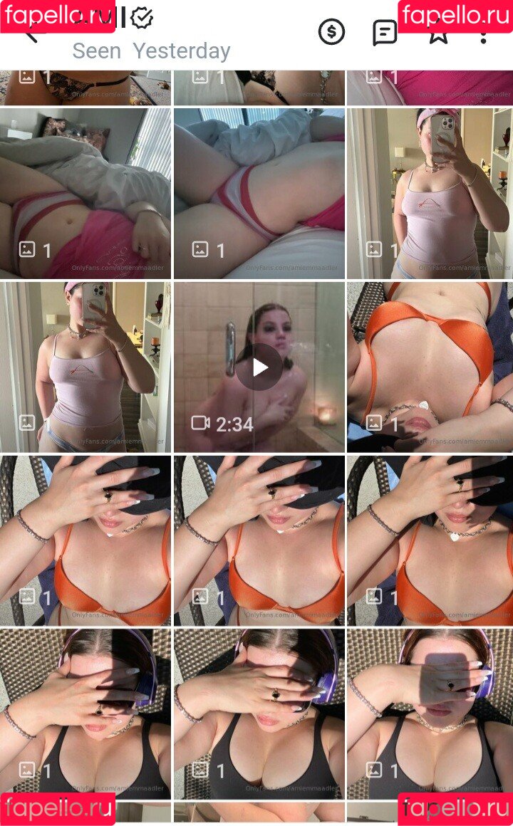 amiemmaadler Onlyfans Photo Gallery 