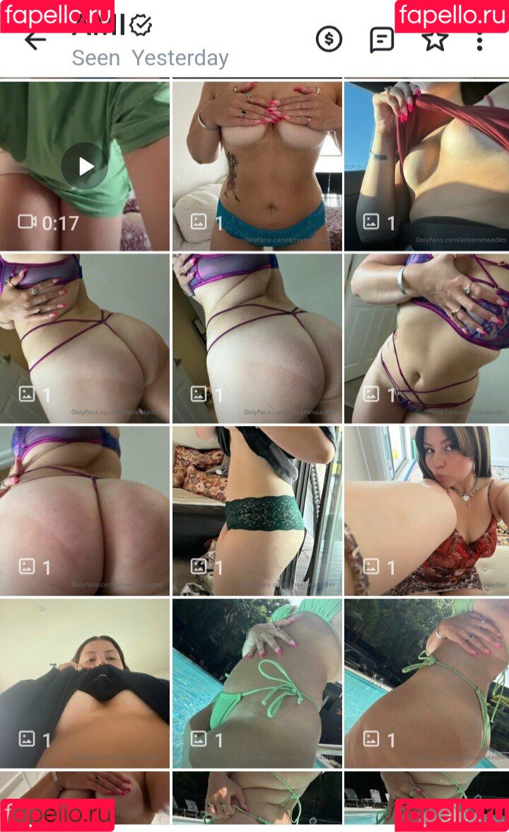 amiemmaadler Onlyfans Photo Gallery 