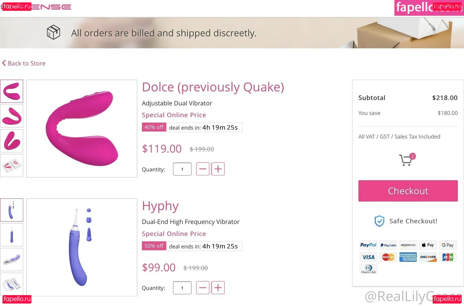 reallilygrace Onlyfans Photo Gallery 