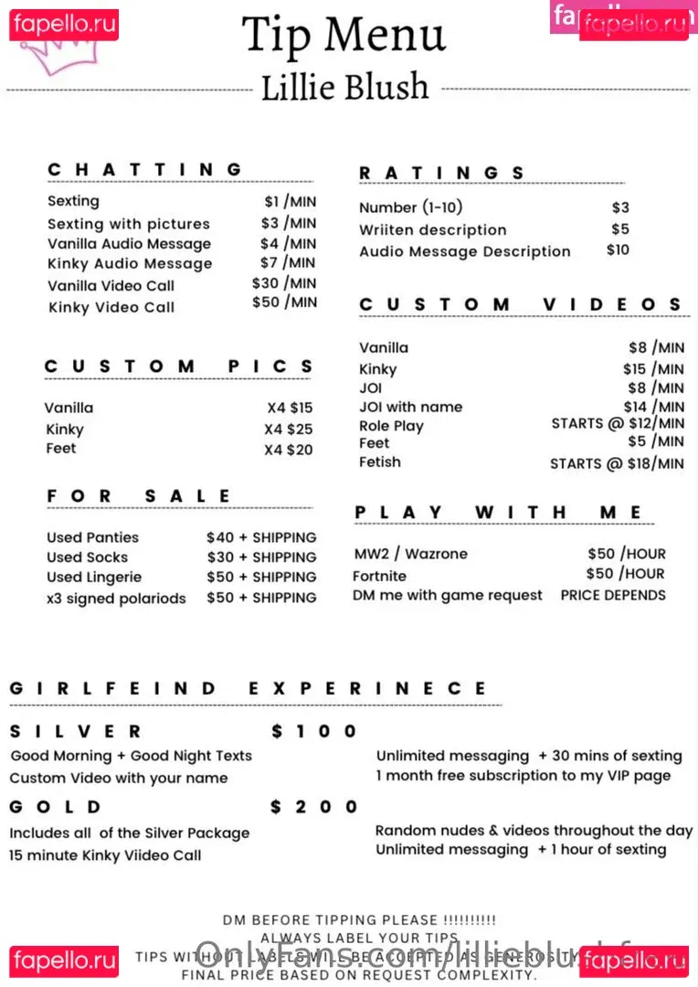 lillieblushfree Onlyfans Photo Gallery 