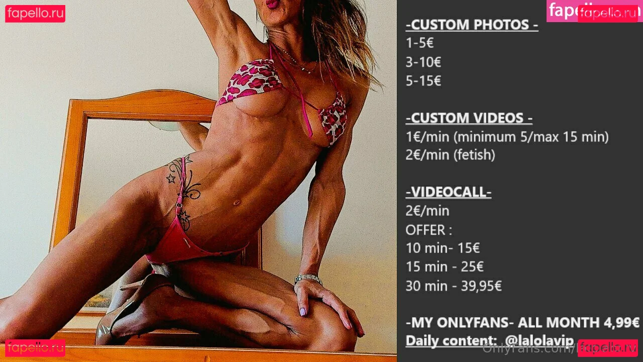 lalolaonly Onlyfans Photo Gallery 